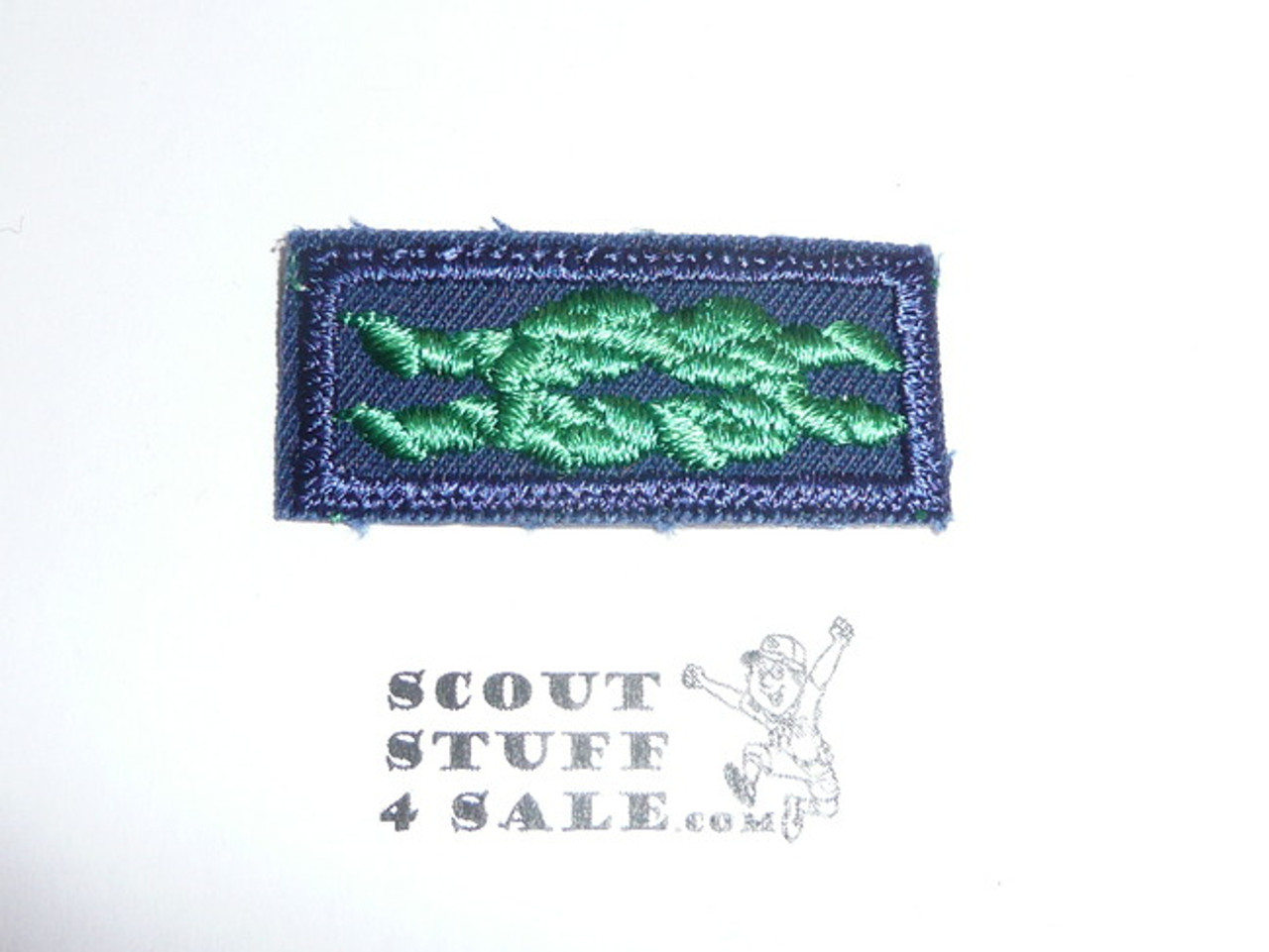 Scouter's Training Award Knot on Dark Blue, 1969-1980