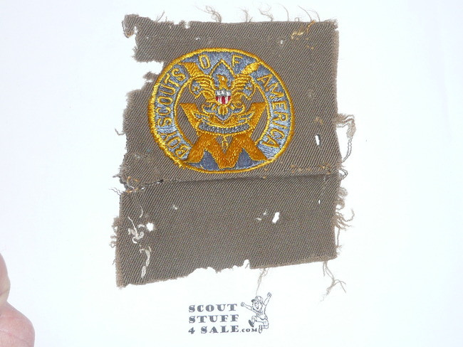 15 Year Veteran Patch, gaberdine wool, mothing and use