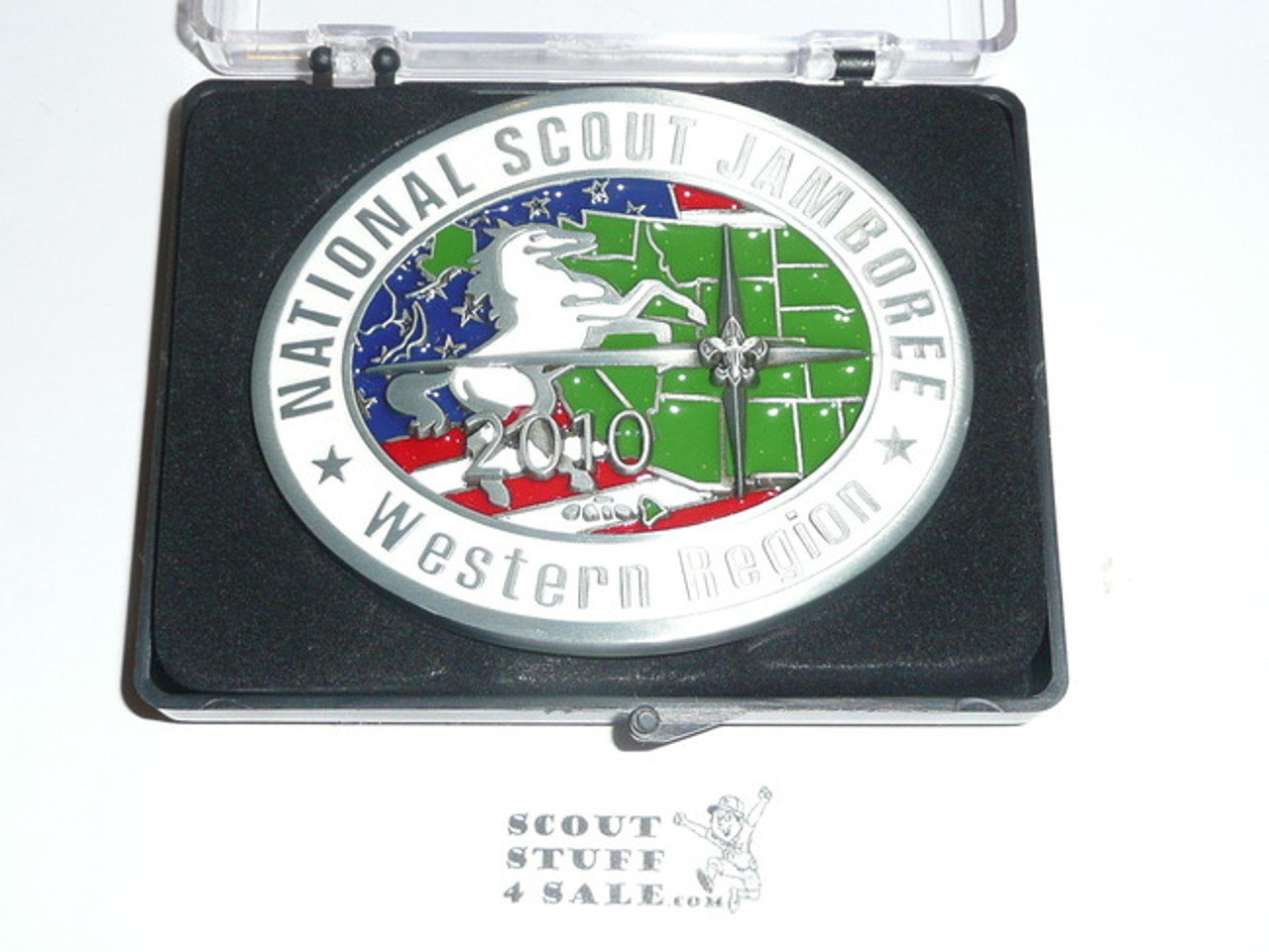 2010 National Jamboree Western Region Belt Buckle