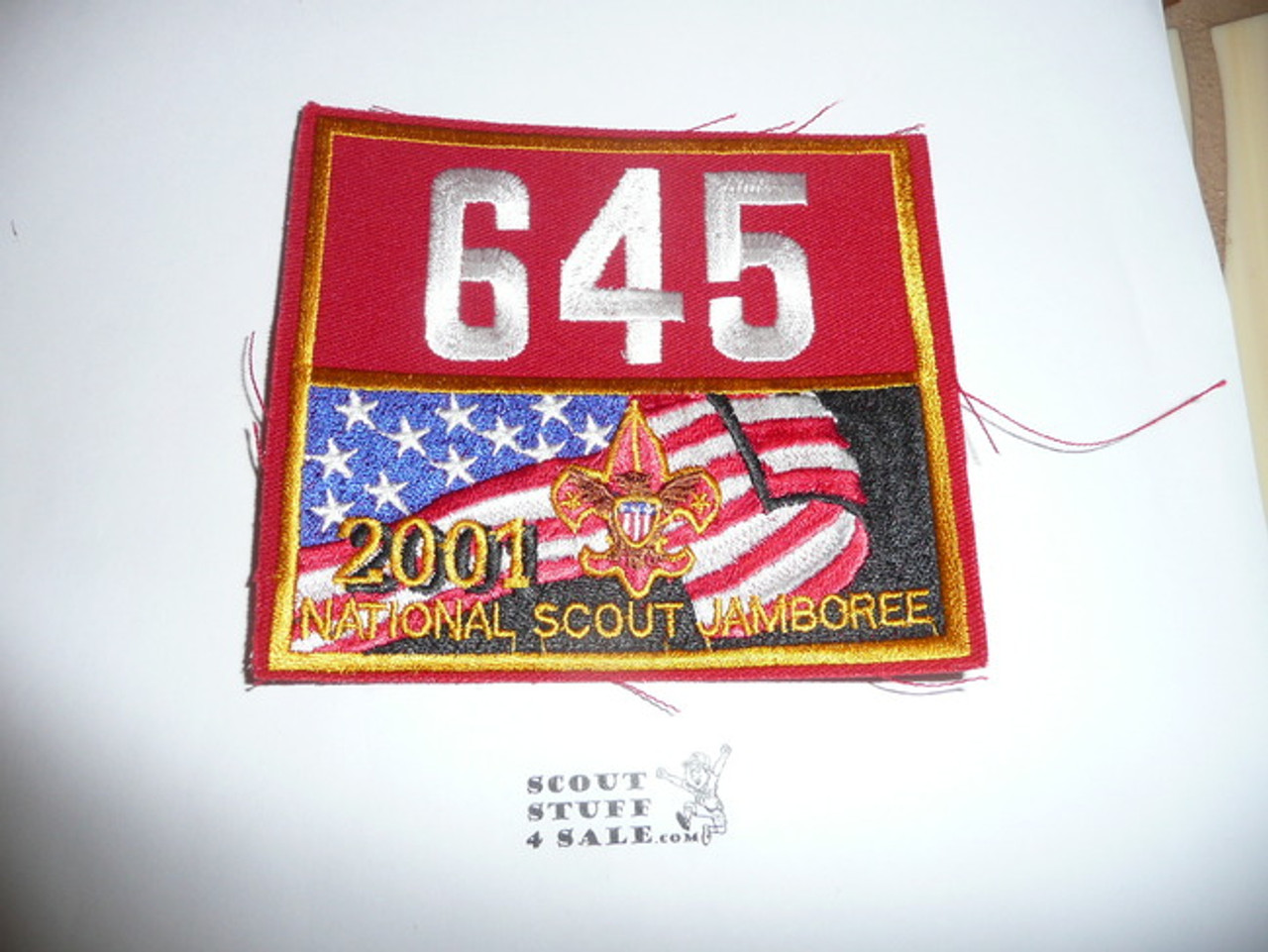 2001 National Jamboree Troop 645 Unit Number, Western Los Angeles County Council Troop