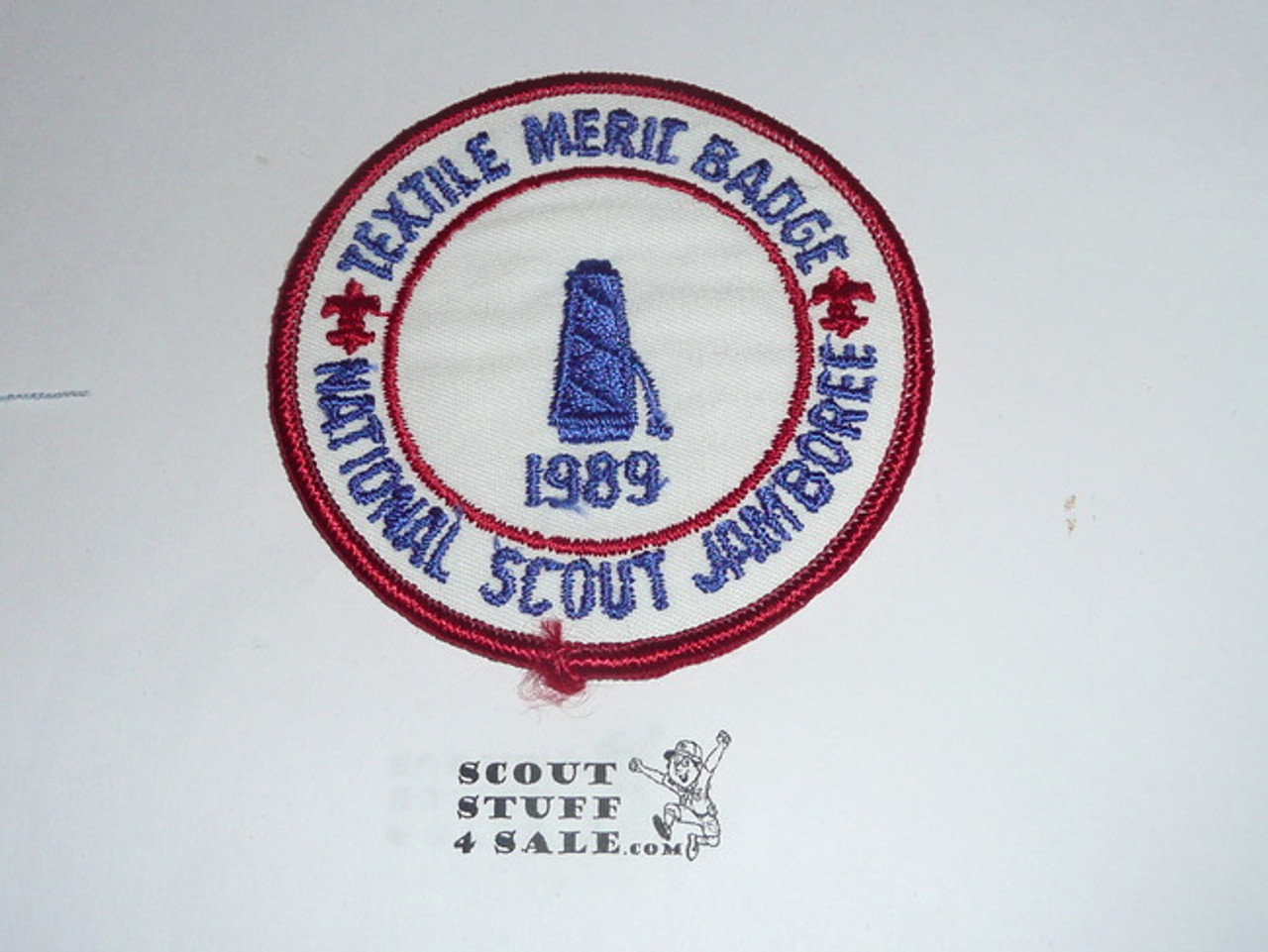 1989 National Jamboree Textile Merit Badge Patch