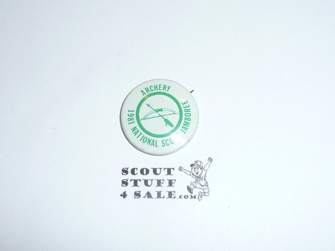 1981 National Jamboree "Archery" Button