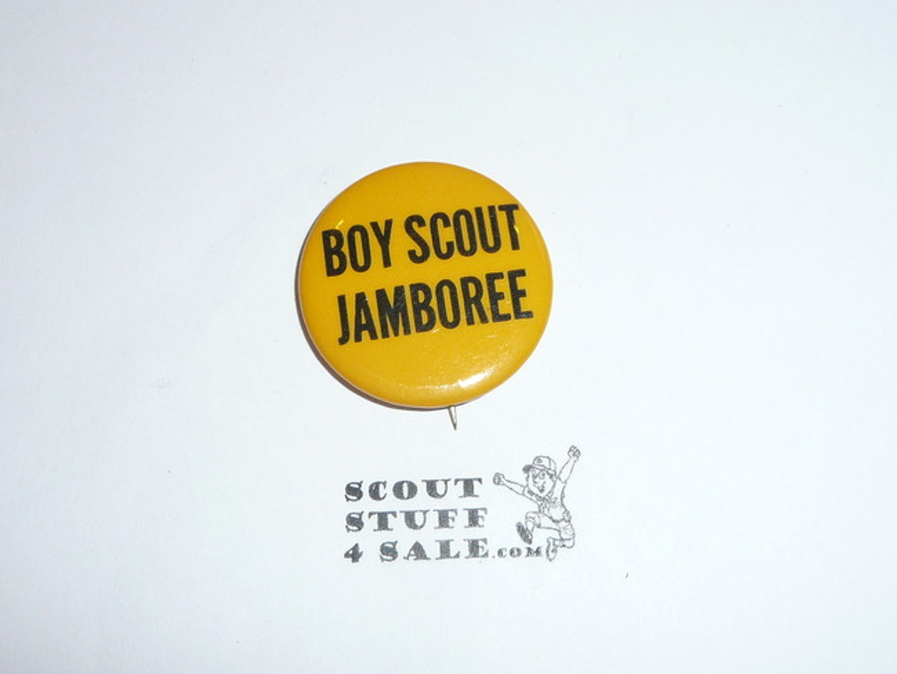 1981 National Jamboree "Boy Scout Jamboree" Celluloid Button