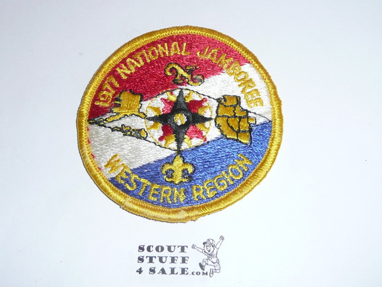 1977 National Jamboree Western Region Contingent Patch