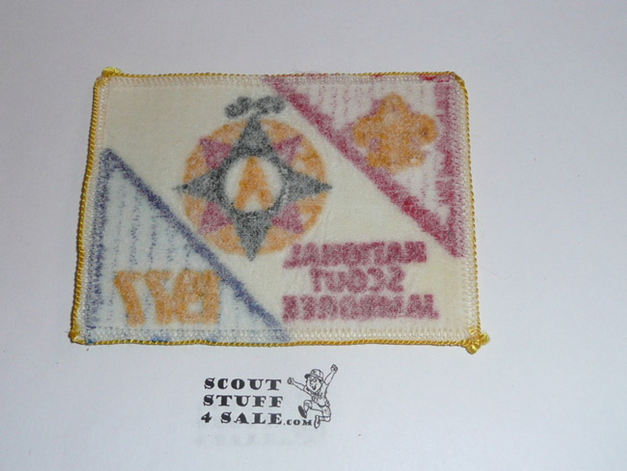 1977 National Jamboree Patch, Paper Back