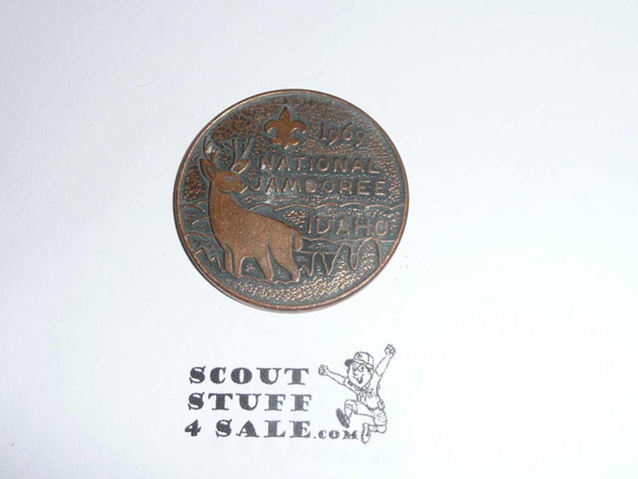 1969 National Jamboree Coin / Token, Bronze color