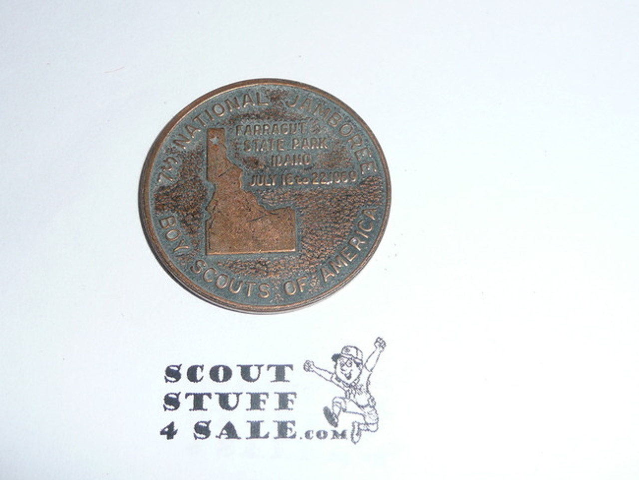 1969 National Jamboree Coin / Token, Bronze color