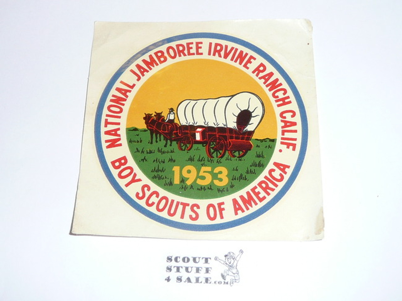 1953 National Jamboree Decal