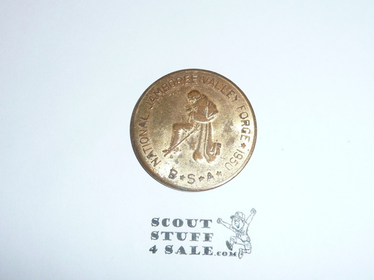 1950 National Jamboree Coin / Token, Gold Color