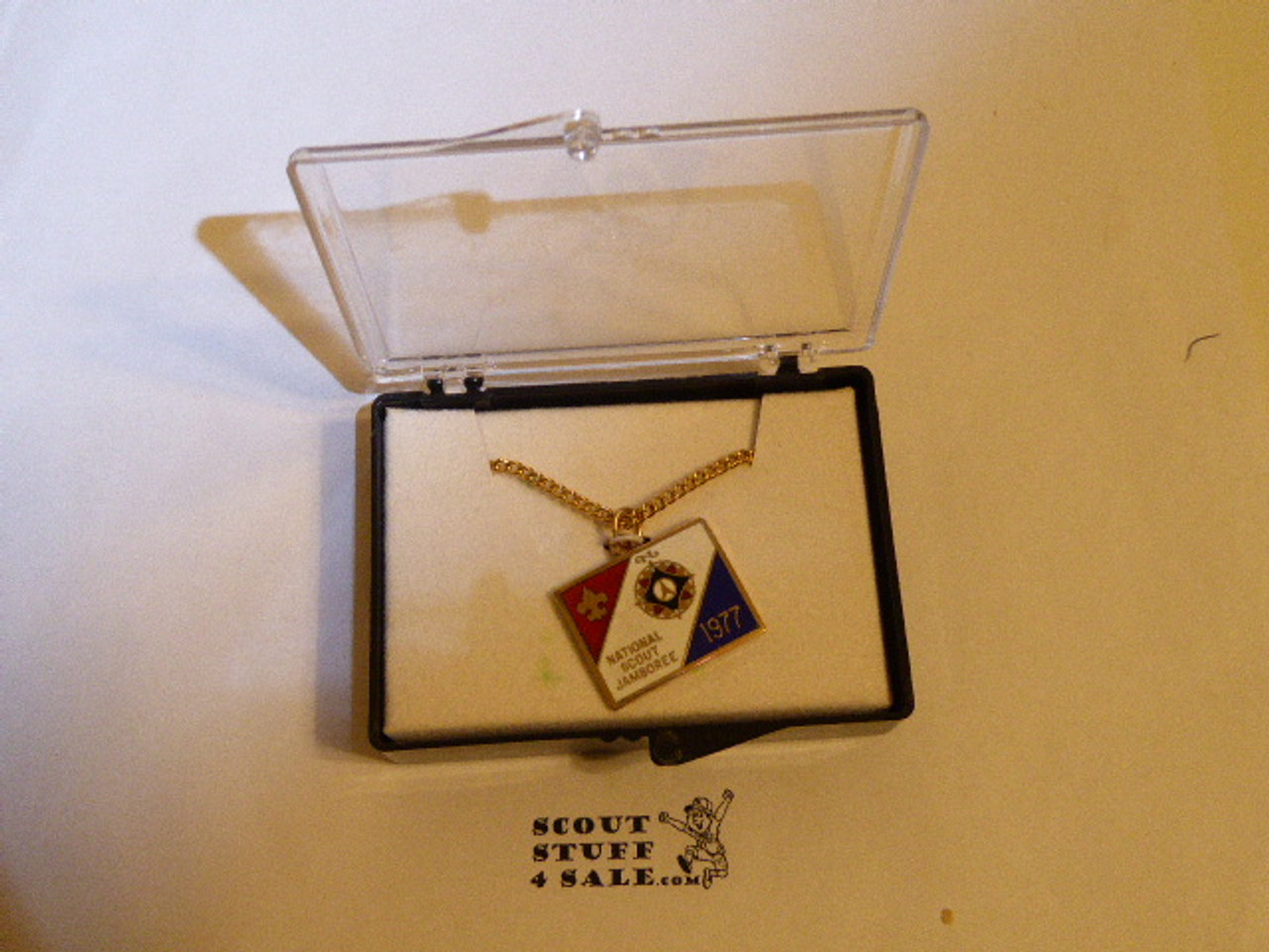 1977 National Jamboree Necklace with Charm