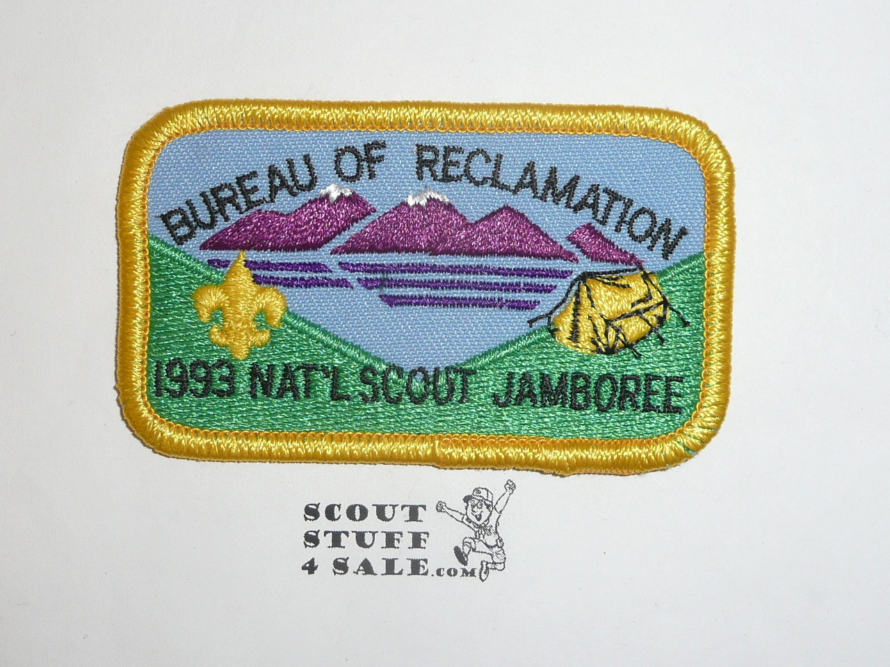 1993 National Jamboree Bureau of Reclaimation Patch