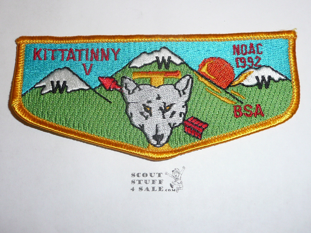 Order of the Arrow Lodge #5 Kittatinny s15 Flap Patch