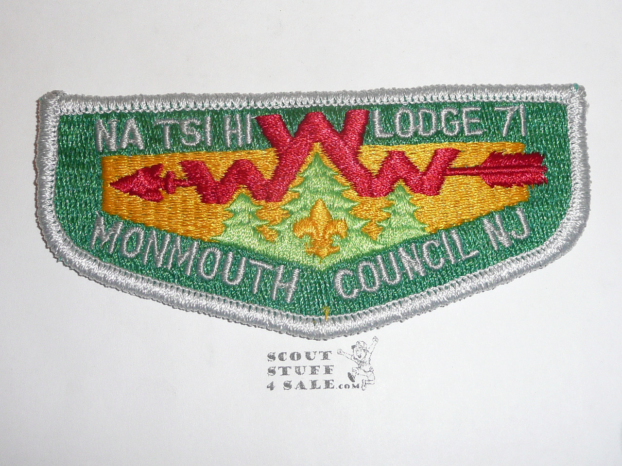 Order of the Arrow Lodge #71 Na Tsi Hi s7 Flap Patch