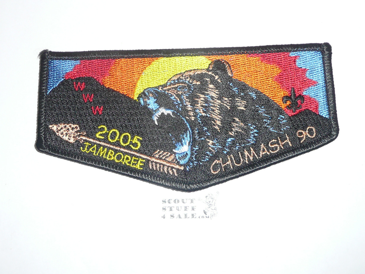 Order of the Arrow Lodge #90 Chumash s9 2005 NJ Flap Patch