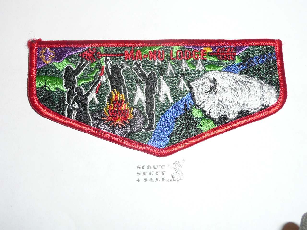 Order of the Arrow Lodge #133 Ma-Nu s72 Flap Patch