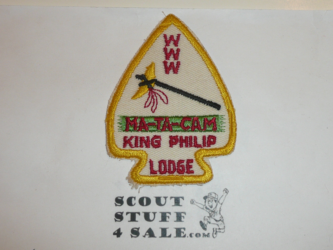 Order of the Arrow Lodge #195 King Philip a1 Patch - Scout