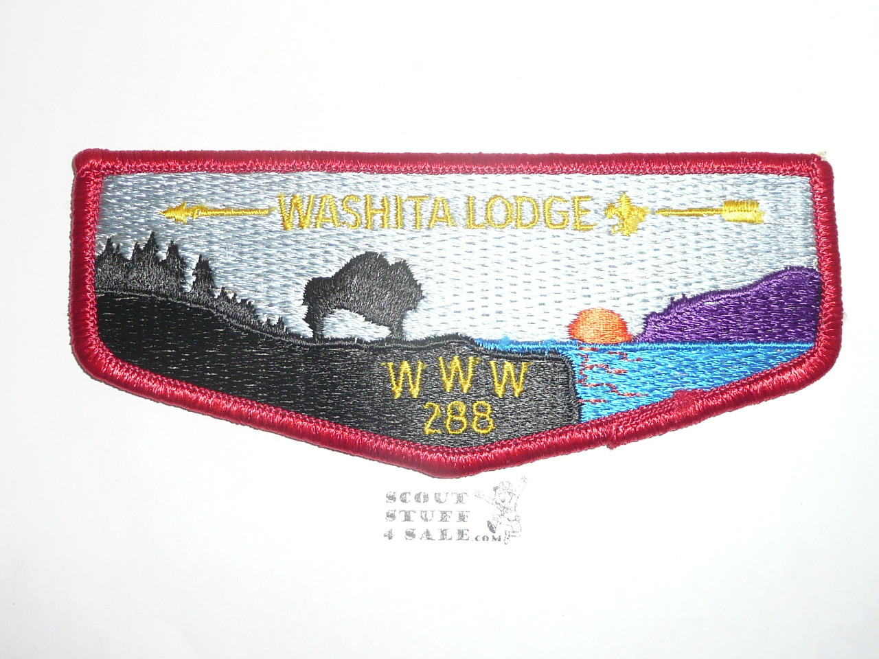 Order of the Arrow Lodge #288 Washita s5 Flap Patch