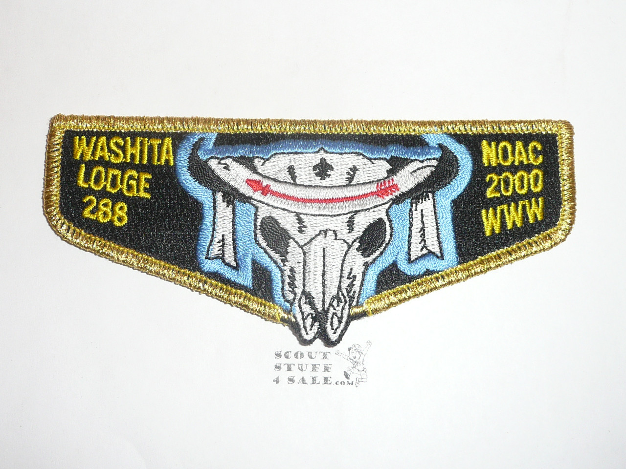 Order of the Arrow Lodge #288 Washita s30 2000 NOAC Staff Flap Patch