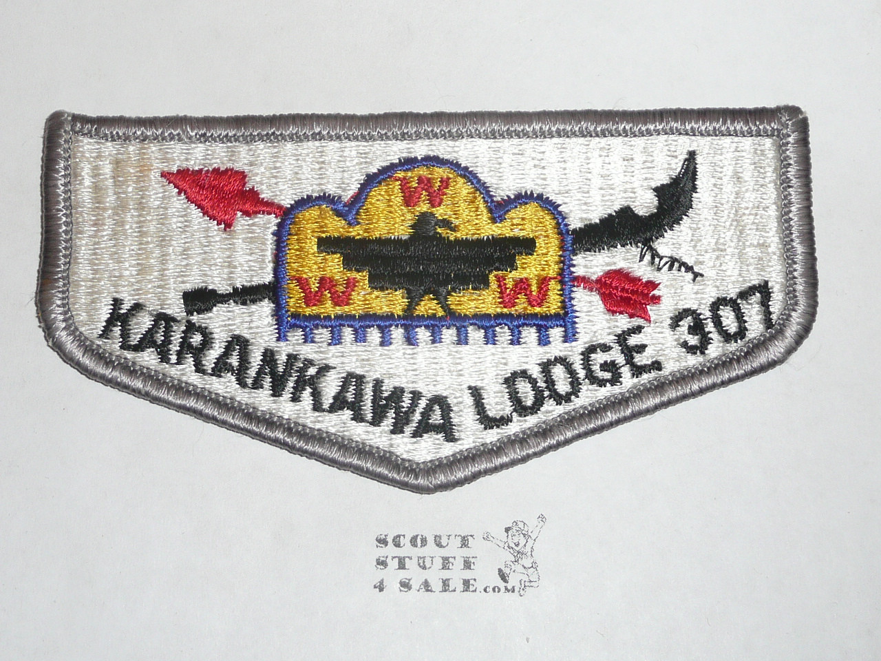 Order of the Arrow Lodge #307 Karankawa s21 Flap Patch