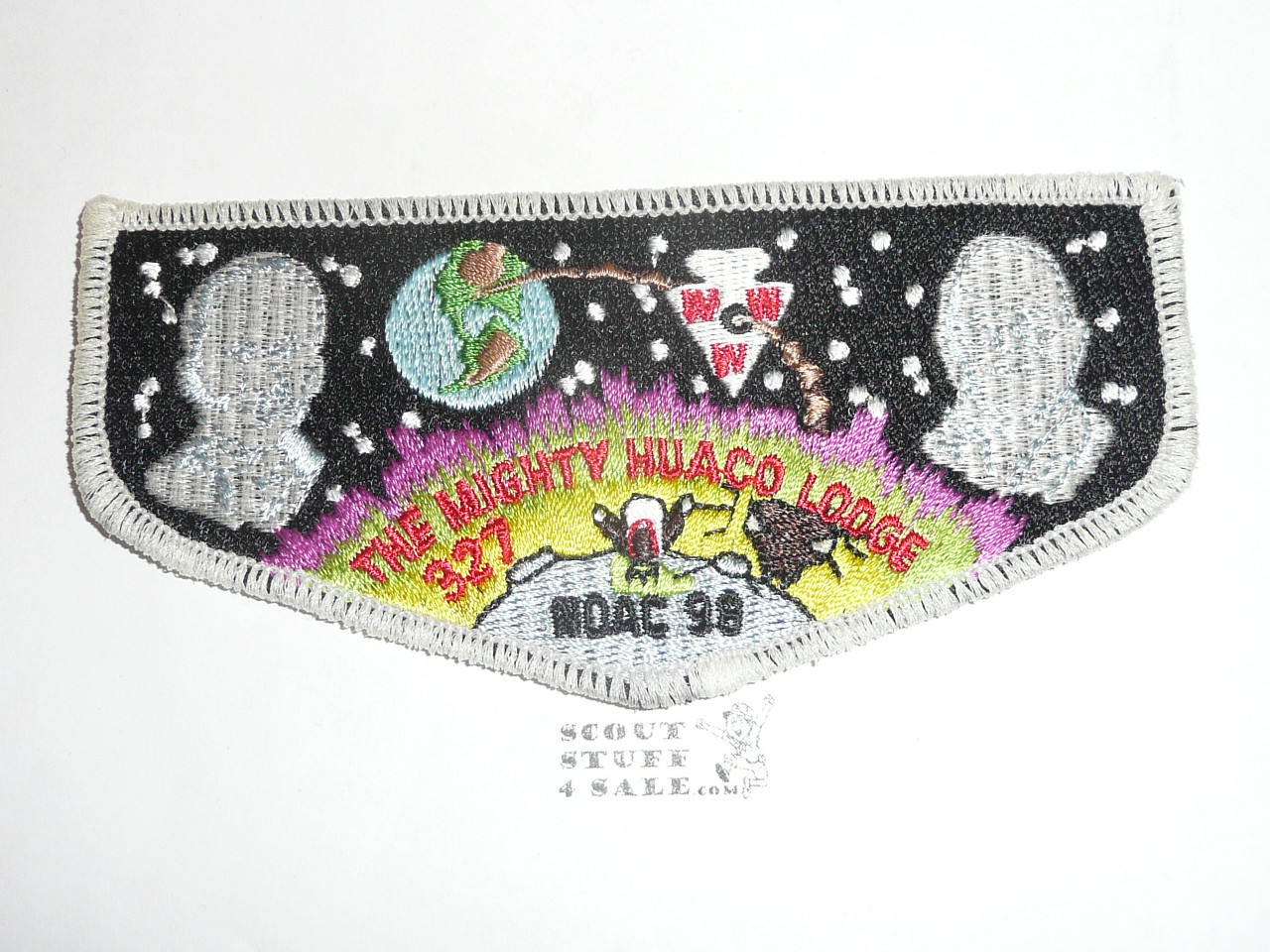 Order of the Arrow Lodge #327 Huaco s25 1998 NOAC Flap Patch