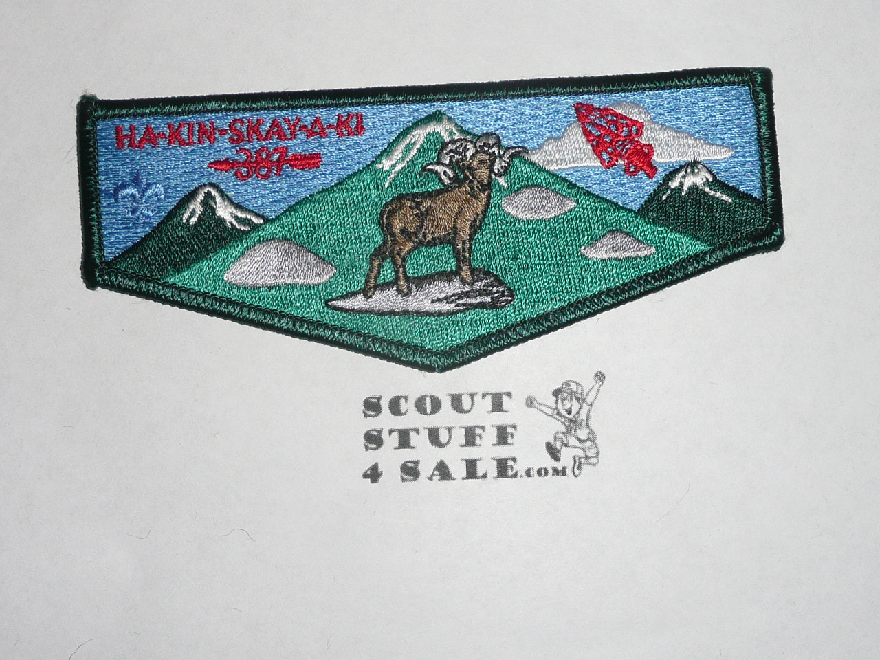 Order of the Arrow Lodge #387 Ha-Kin-Skay-A-Ki s23 Flap Patch - Boy Scout