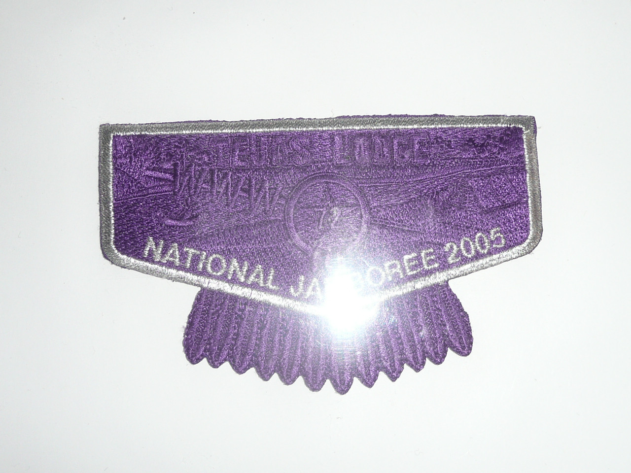 Order of the Arrow Lodge #72 Tejas 2005 National Jamboree Flap Patch
