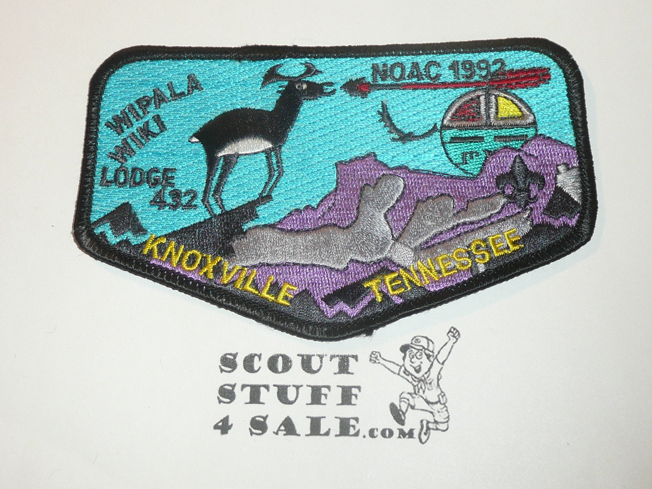 Order of the Arrow Lodge #432 Wipala Wiki s23 1992 NOAC Flap Patch