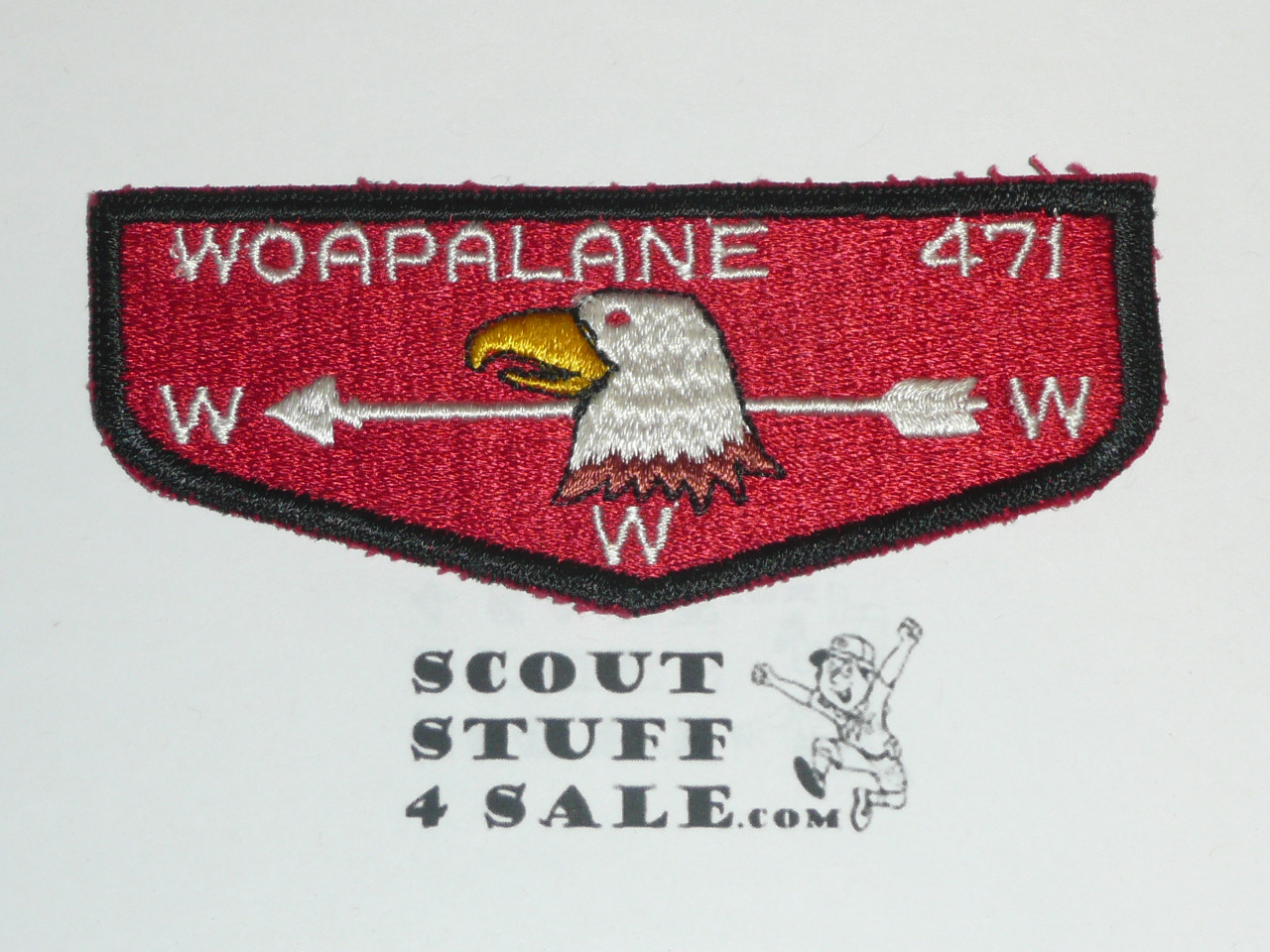 Order of the Arrow Lodge #471 Woapalane s1 First Flap Patch