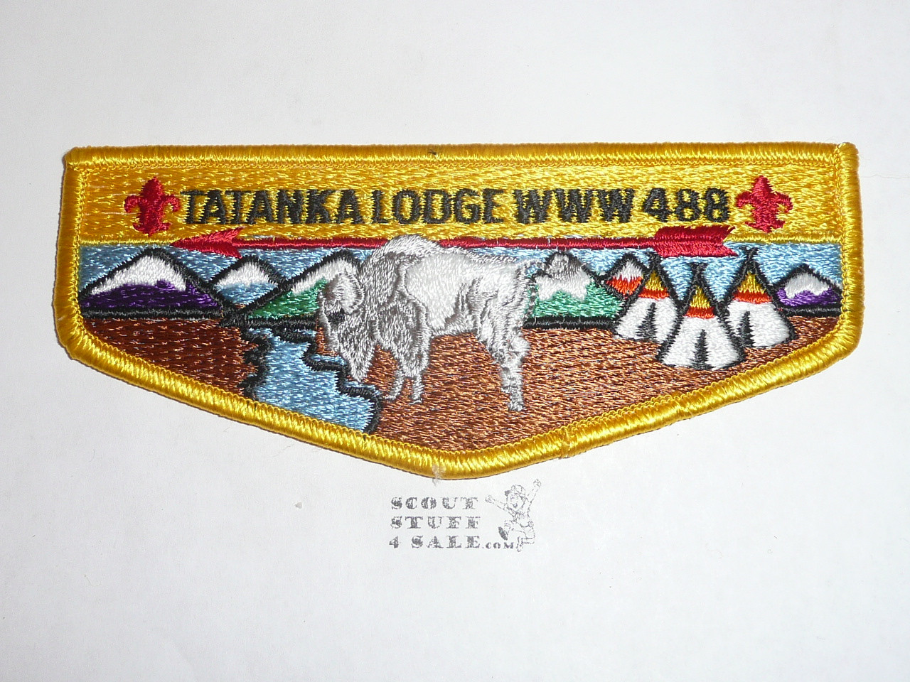 Order of the Arrow Lodge #488 Ta Tanka s19 Flap Patch