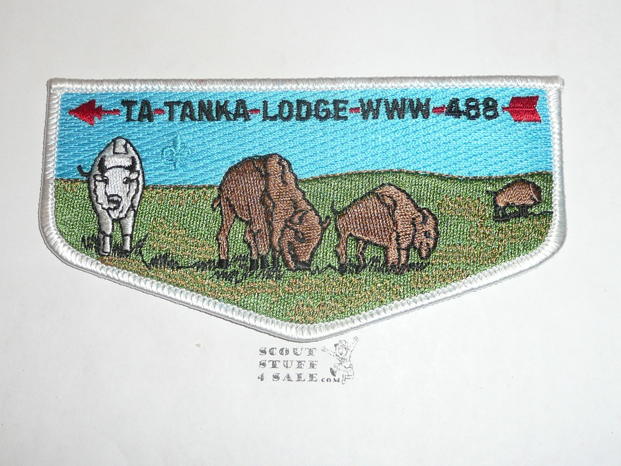 Order of the Arrow Lodge #488 Ta Tanka s27 Flap Patch