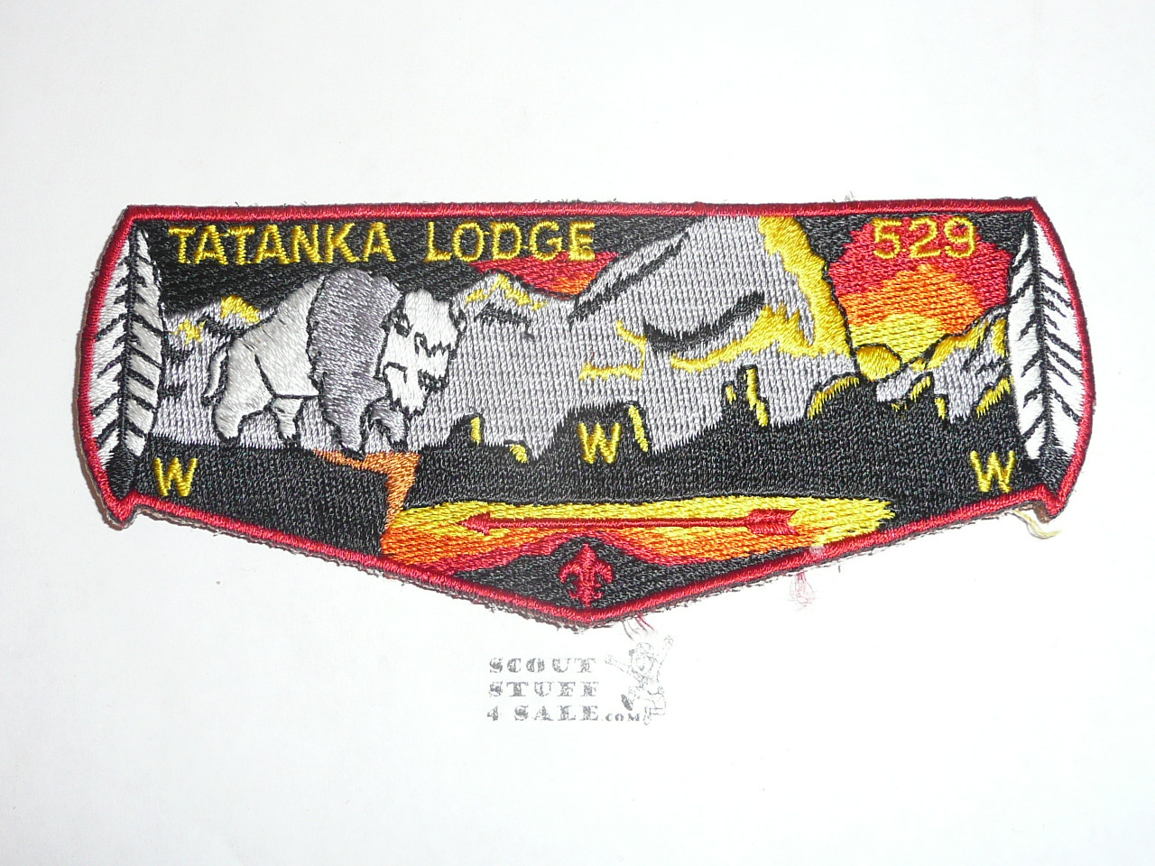 Order of the Arrow Lodge #529 Tatanka s18 Flap Patch