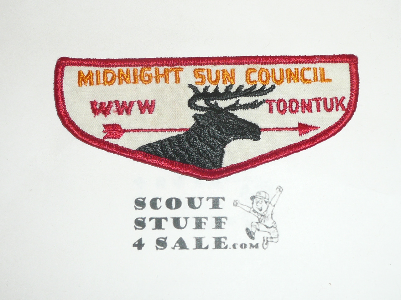 Order of the Arrow Lodge #549 Toontuk f1 First Flap Patch