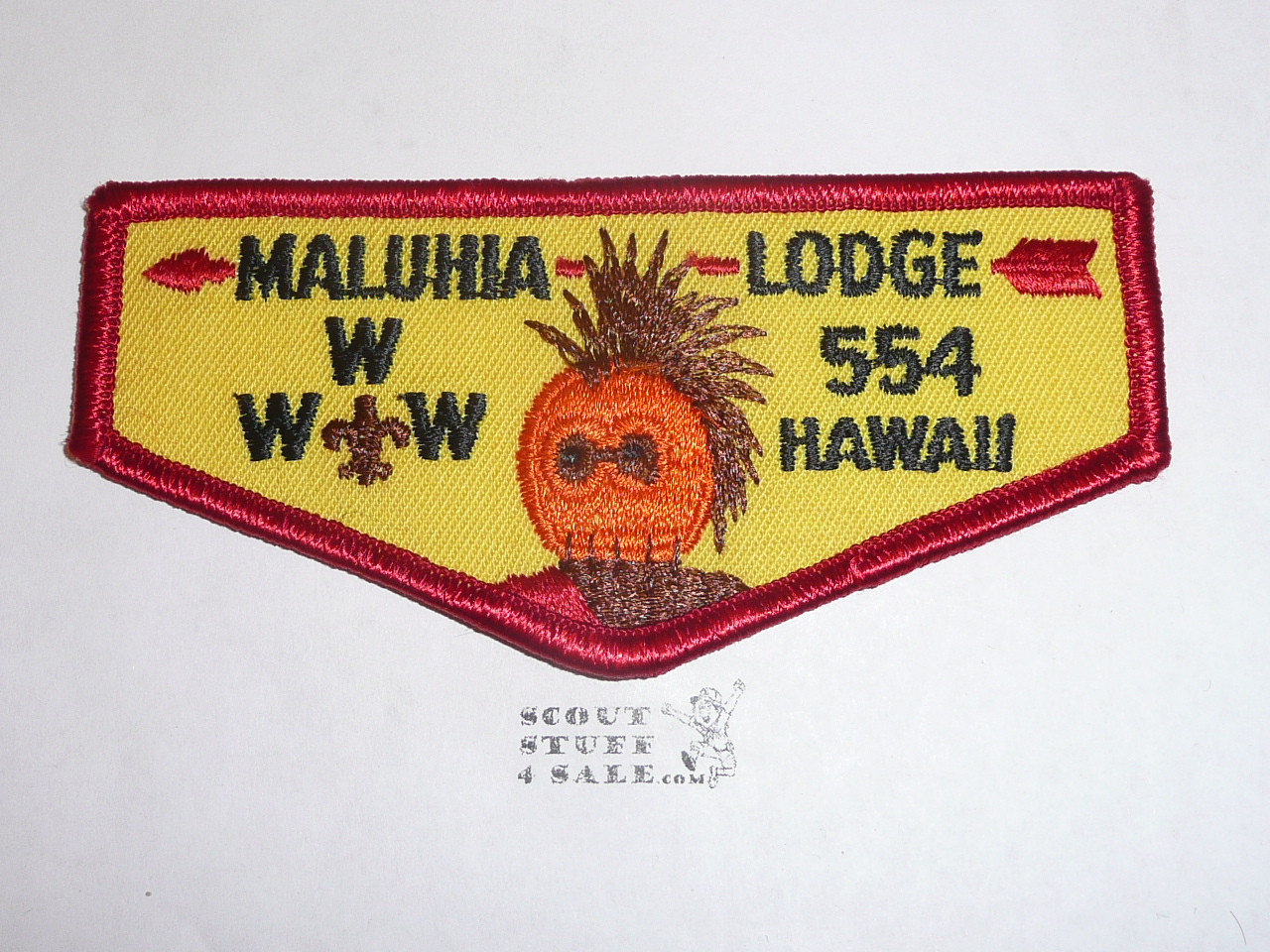 Order of the Arrow Lodge #554 Maluhia f6 Flap Patch