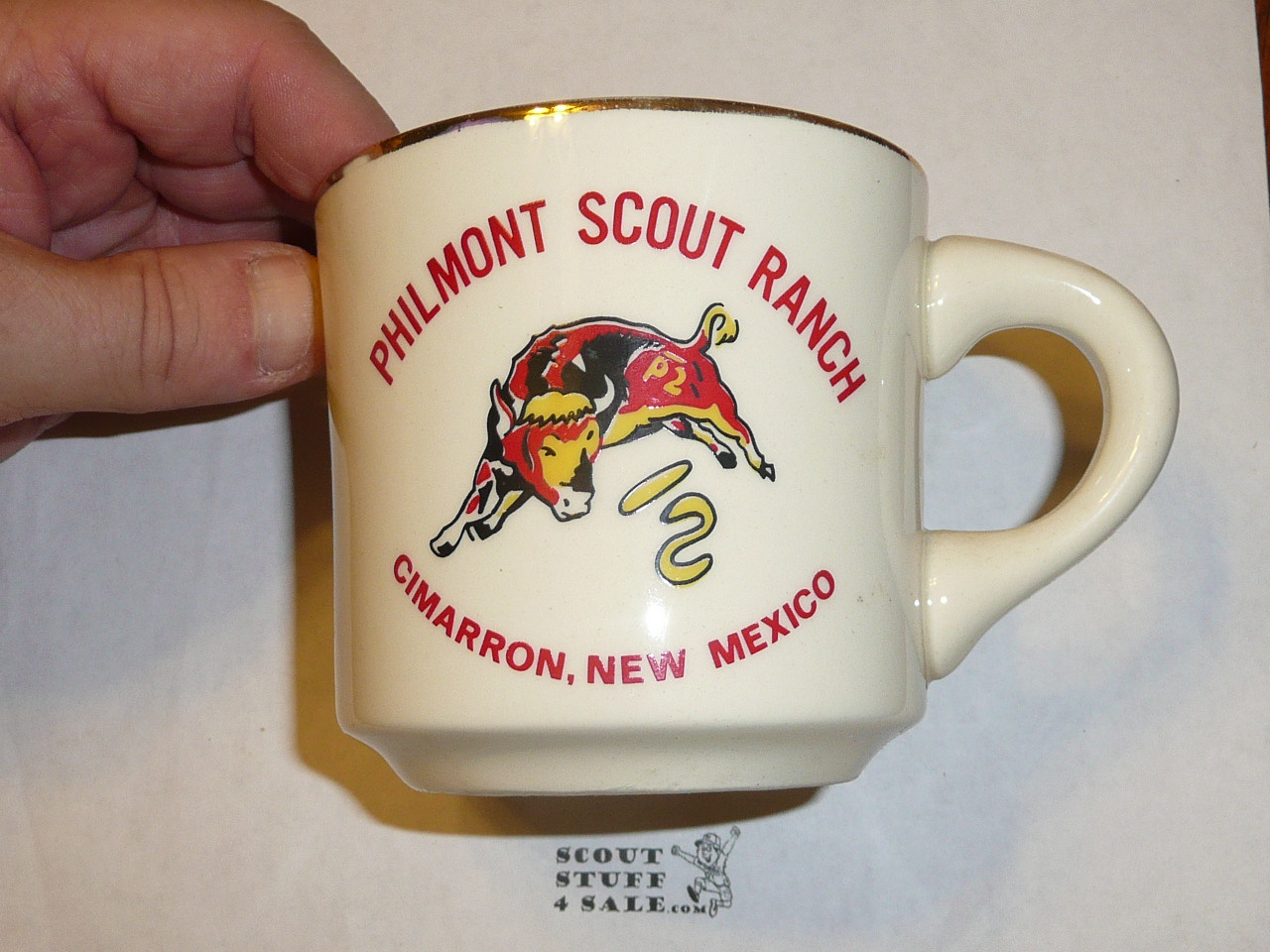 Philmont Scout Ranch Mug, Bull Design