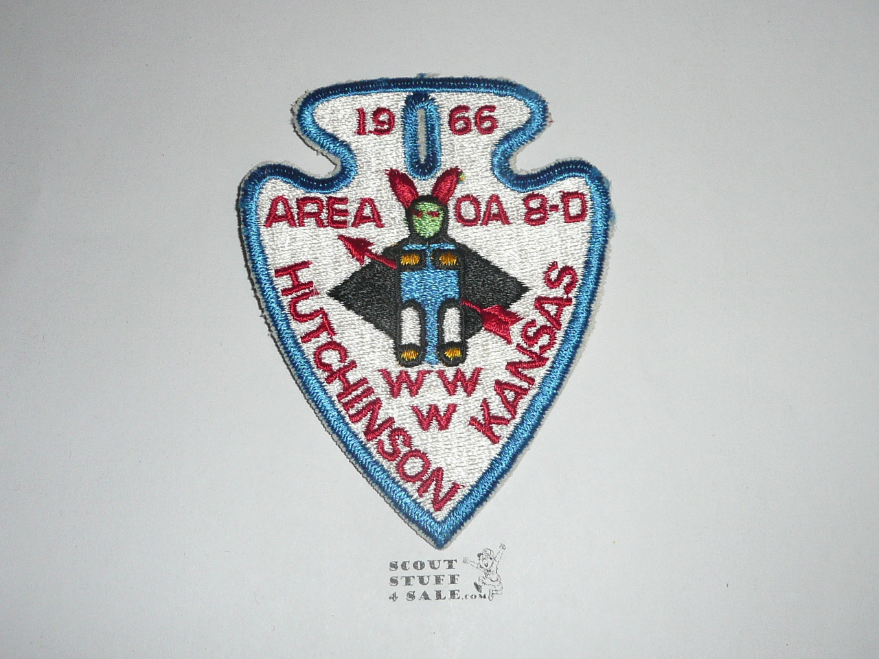 1966 Order of the Arrow Area 8-D Conference Patch