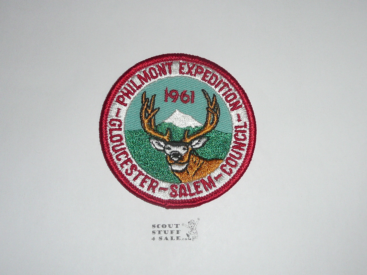 Philmont Scout Ranch 1961 Gloucester Salem Council Contingent patch