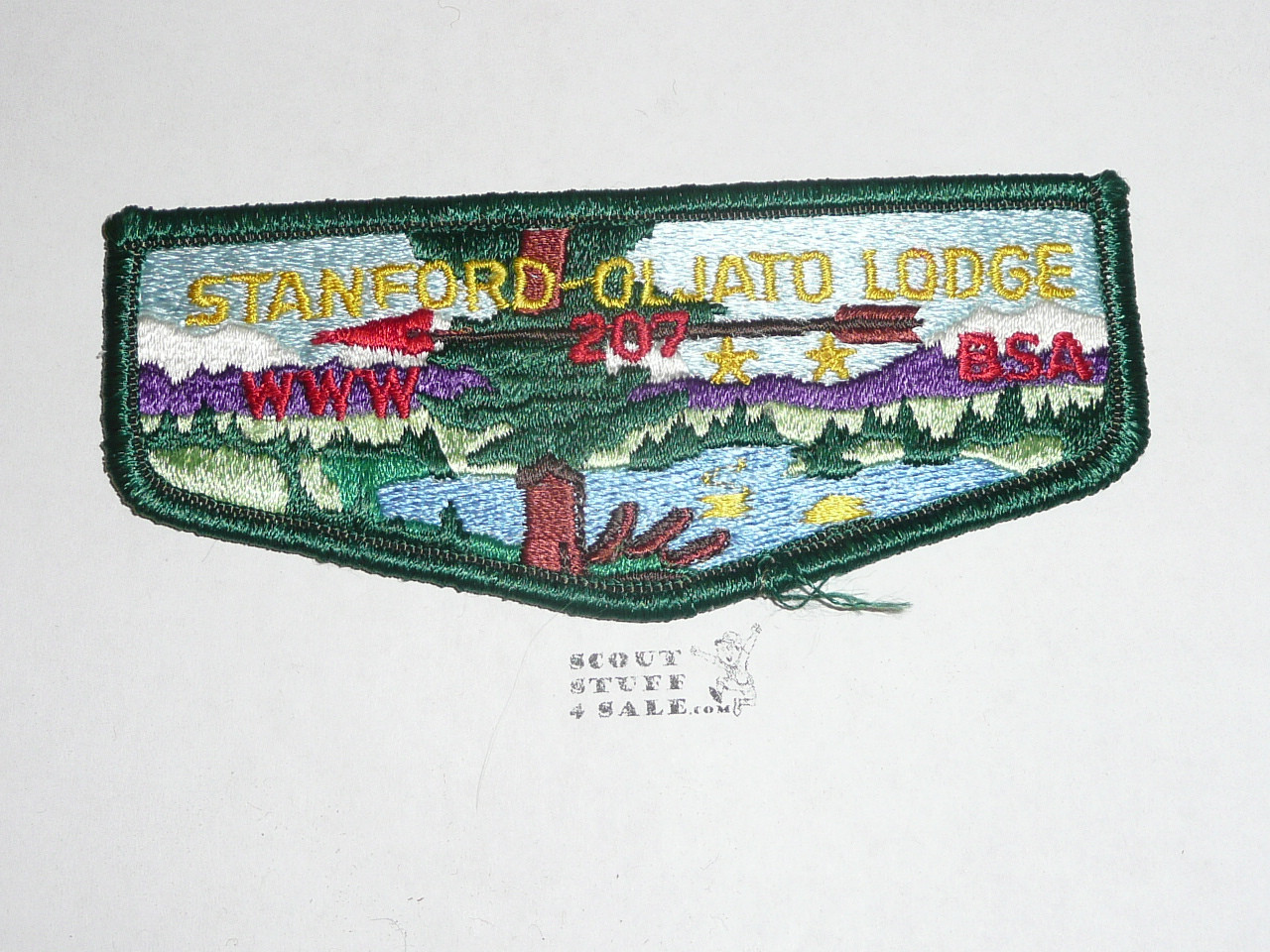 Order of the Arrow Lodge #207 Stanford - Oljato s10 Flap Patch