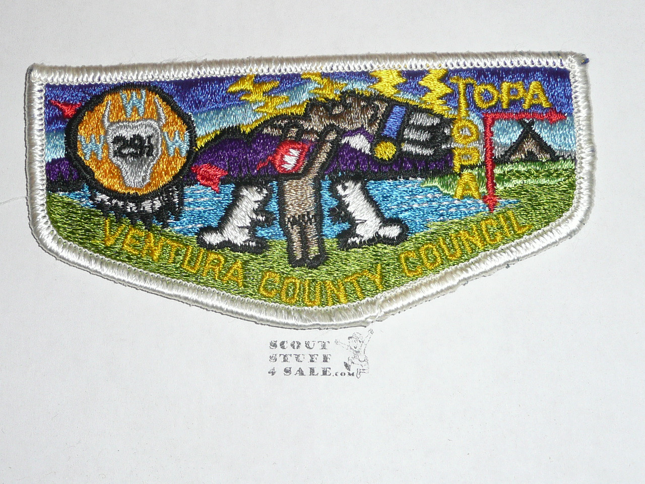 Order of the Arrow Lodge #291 Topa Topa s2 Flap Patch