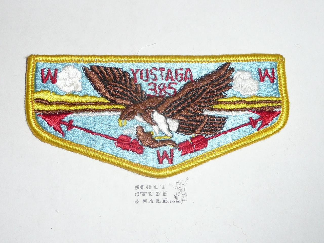 Order of the Arrow Lodge #385 Yustaga s10 Flap Patch