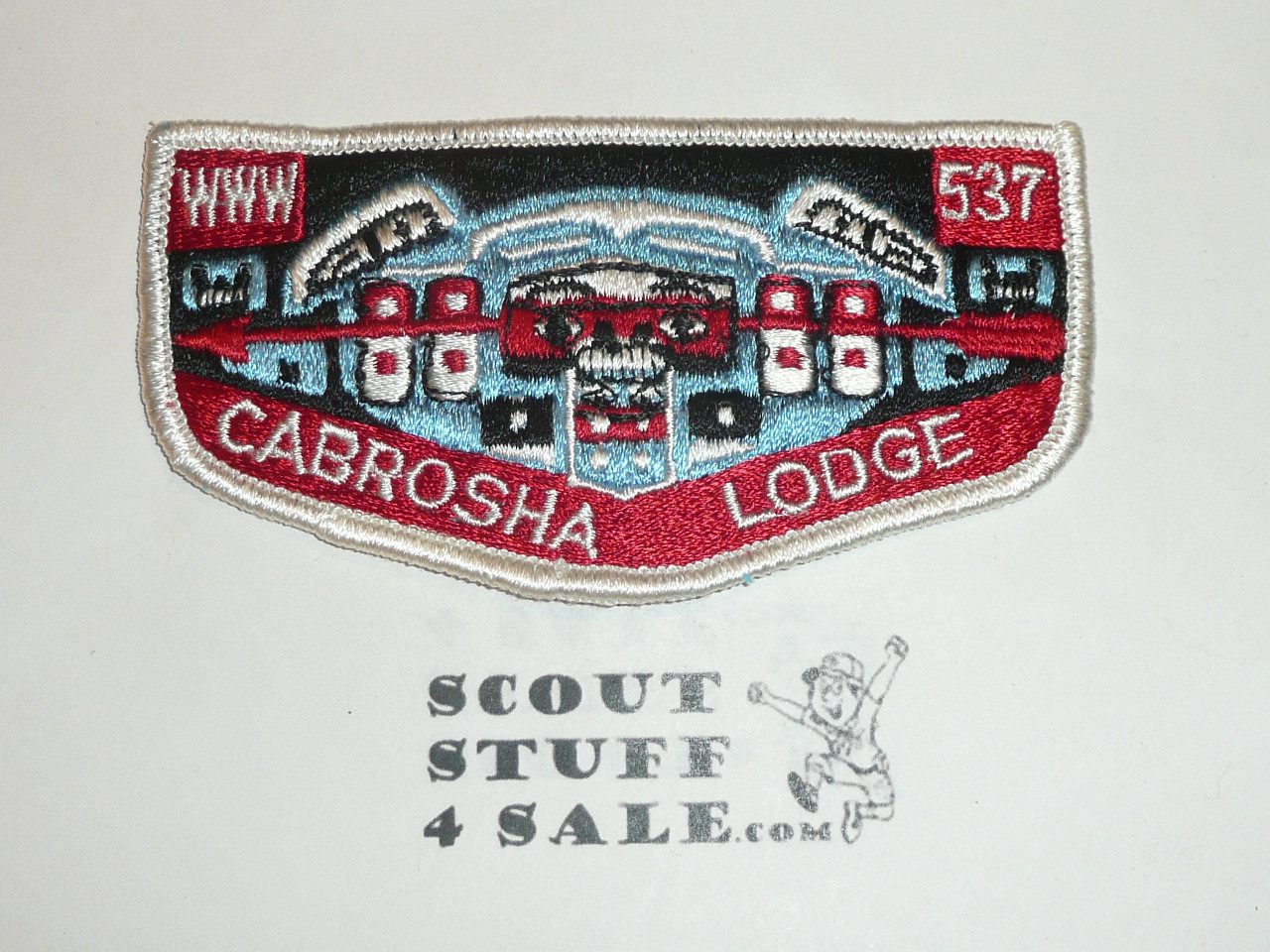 Order of the Arrow Lodge #537 Cabrosha s5a Flap Patch