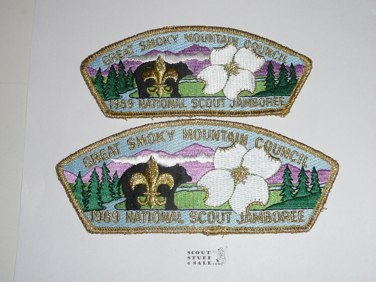 1989 National Jamboree JSP - Great Smoky Mountains Council, JSP and Jacket Patch