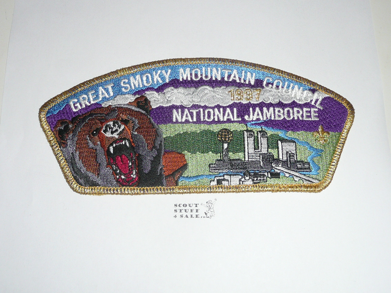 1997 National Jamboree JSP - Great Smoky Mountains Council Jacket Patch