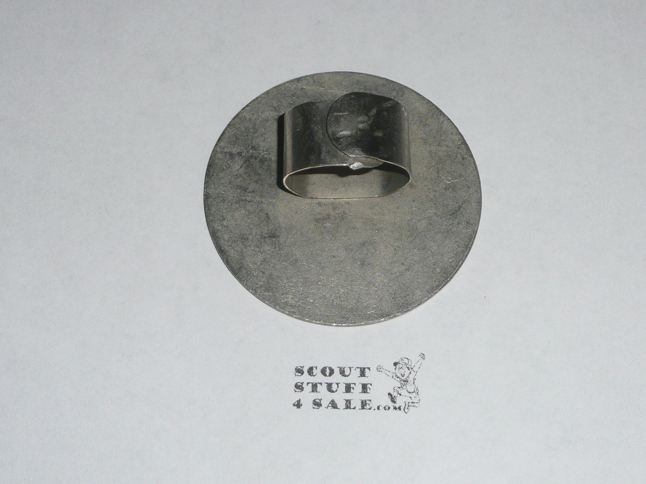 Area 12E 1971 Order of the Arrow Conference metal Neckerchief Slide