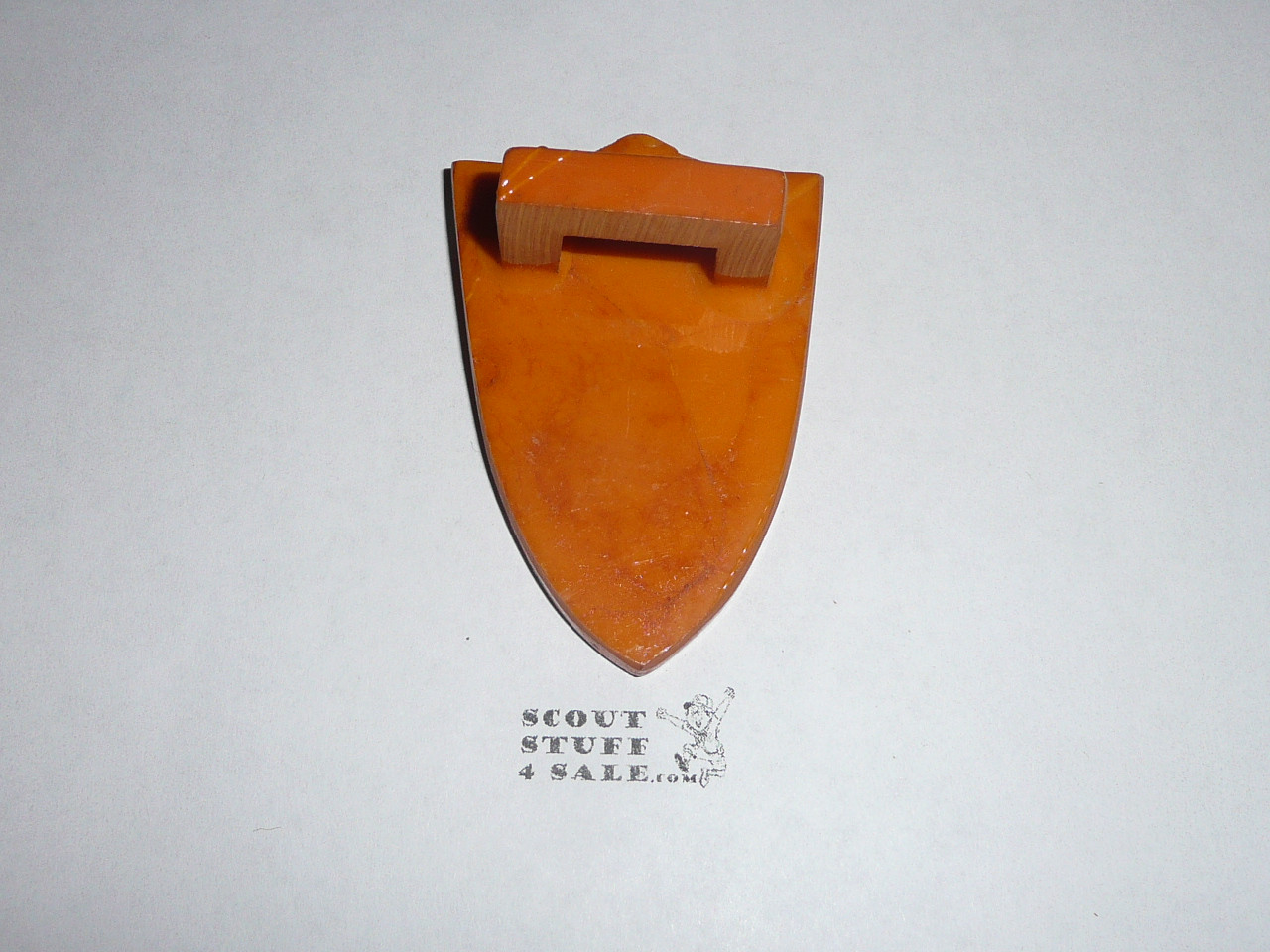 USA Theme Shield Shaped NEAL Neckerchief Slide