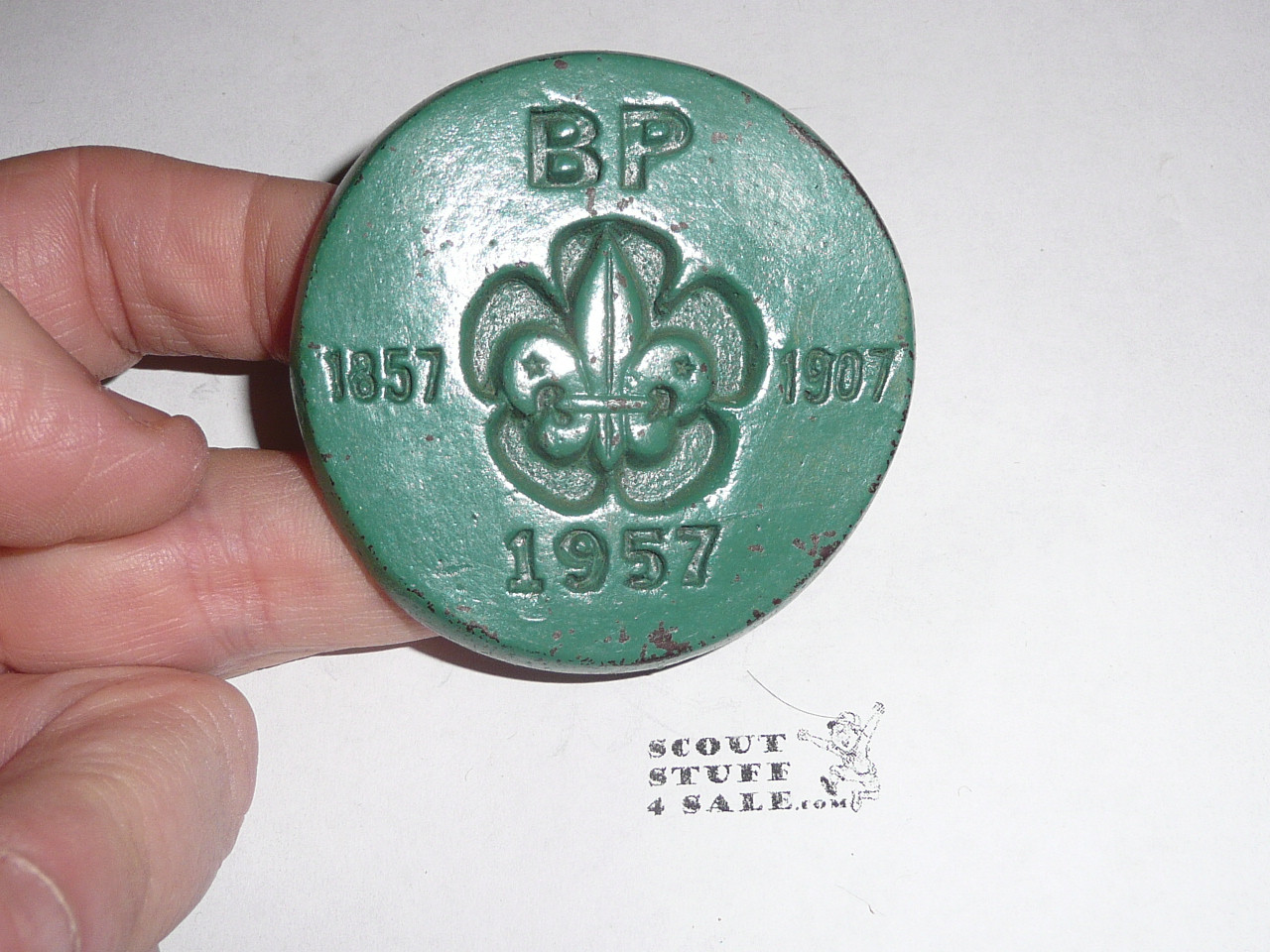 1957 Baden Powell TORCHY Neckerchief Slide