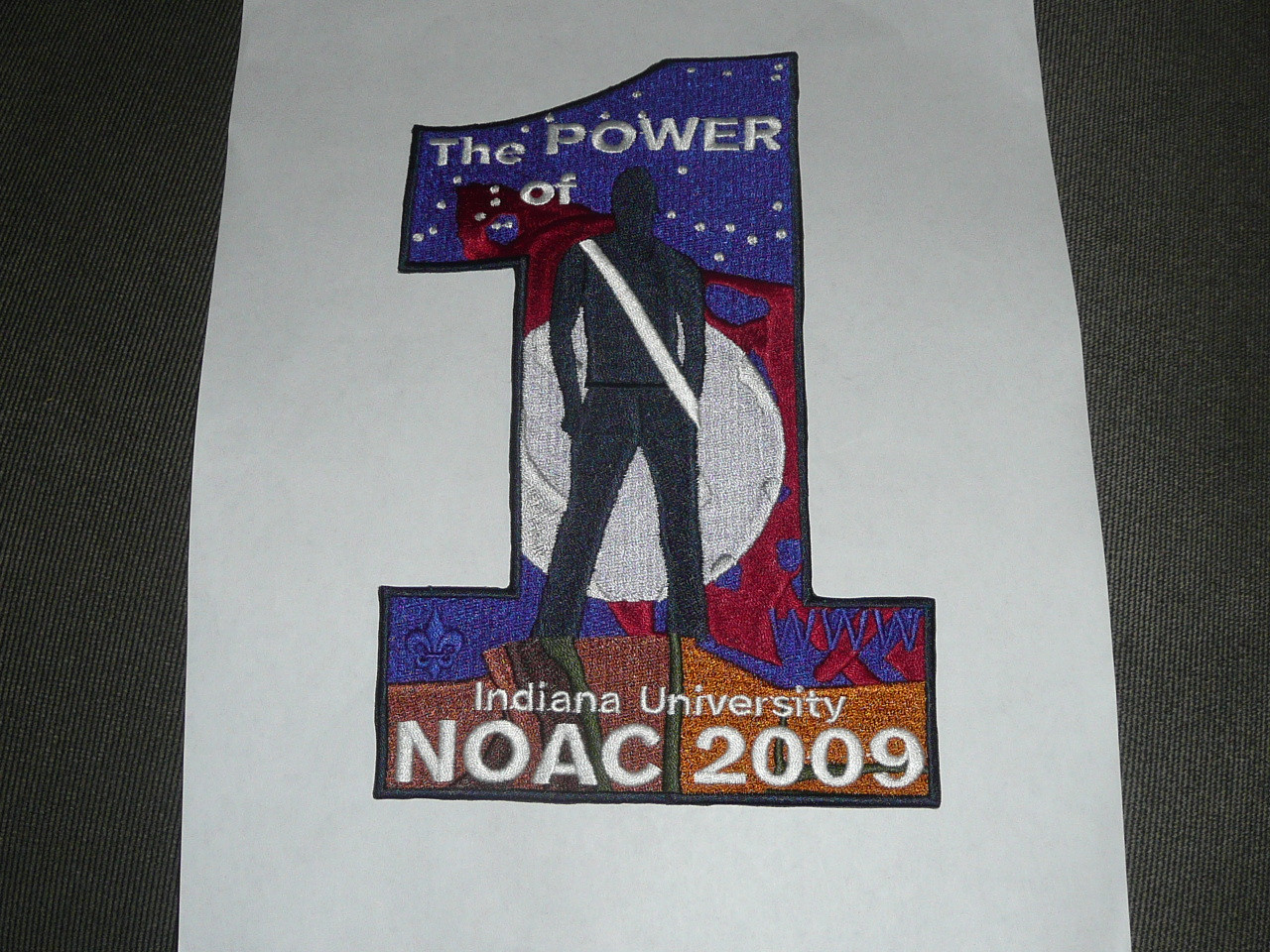 National Order of the Arrow Conference (NOAC), 2009 Jacket / Back Patch