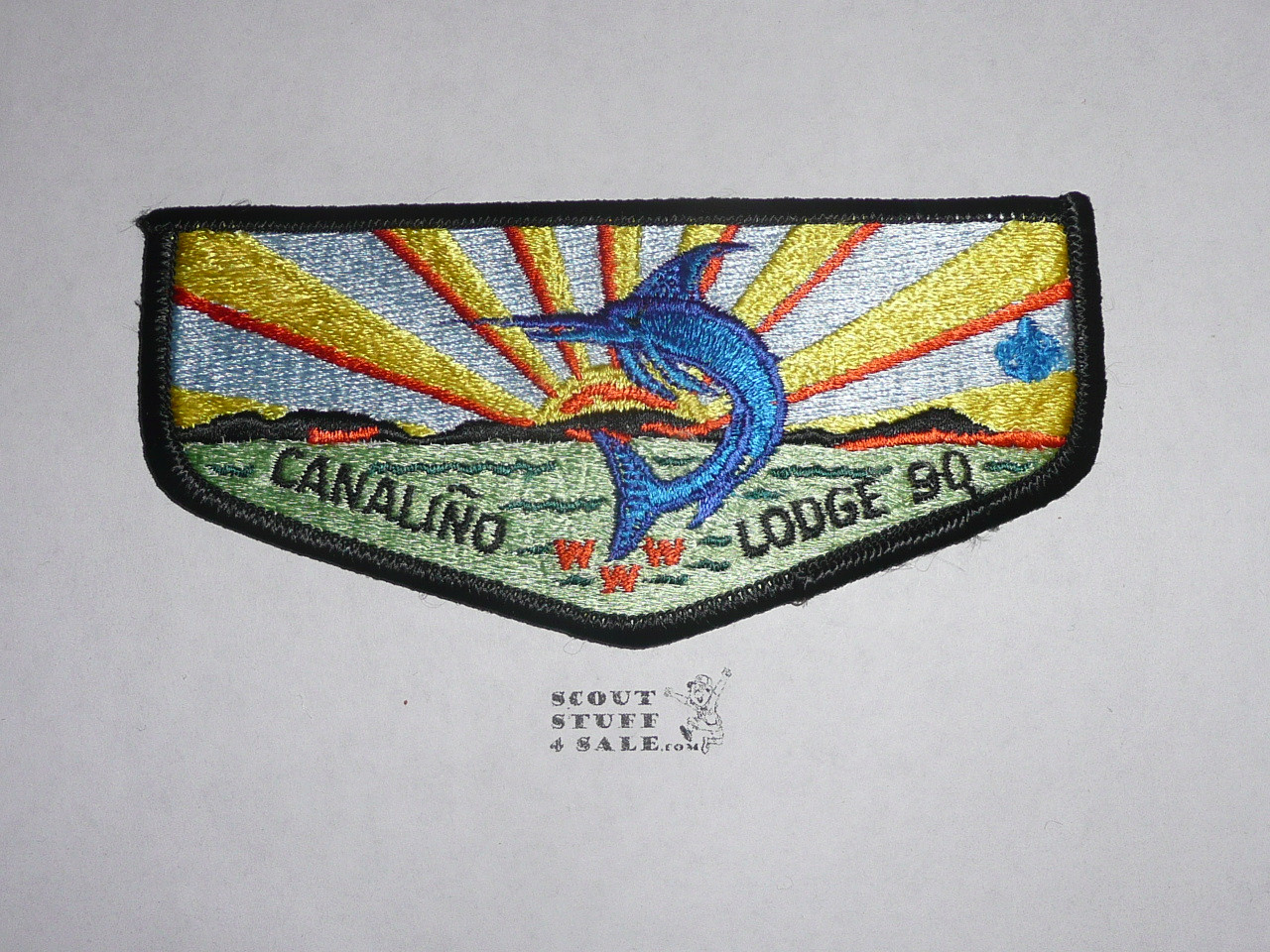 Order of the Arrow Lodge #90 Canalino s5 Flap Patch