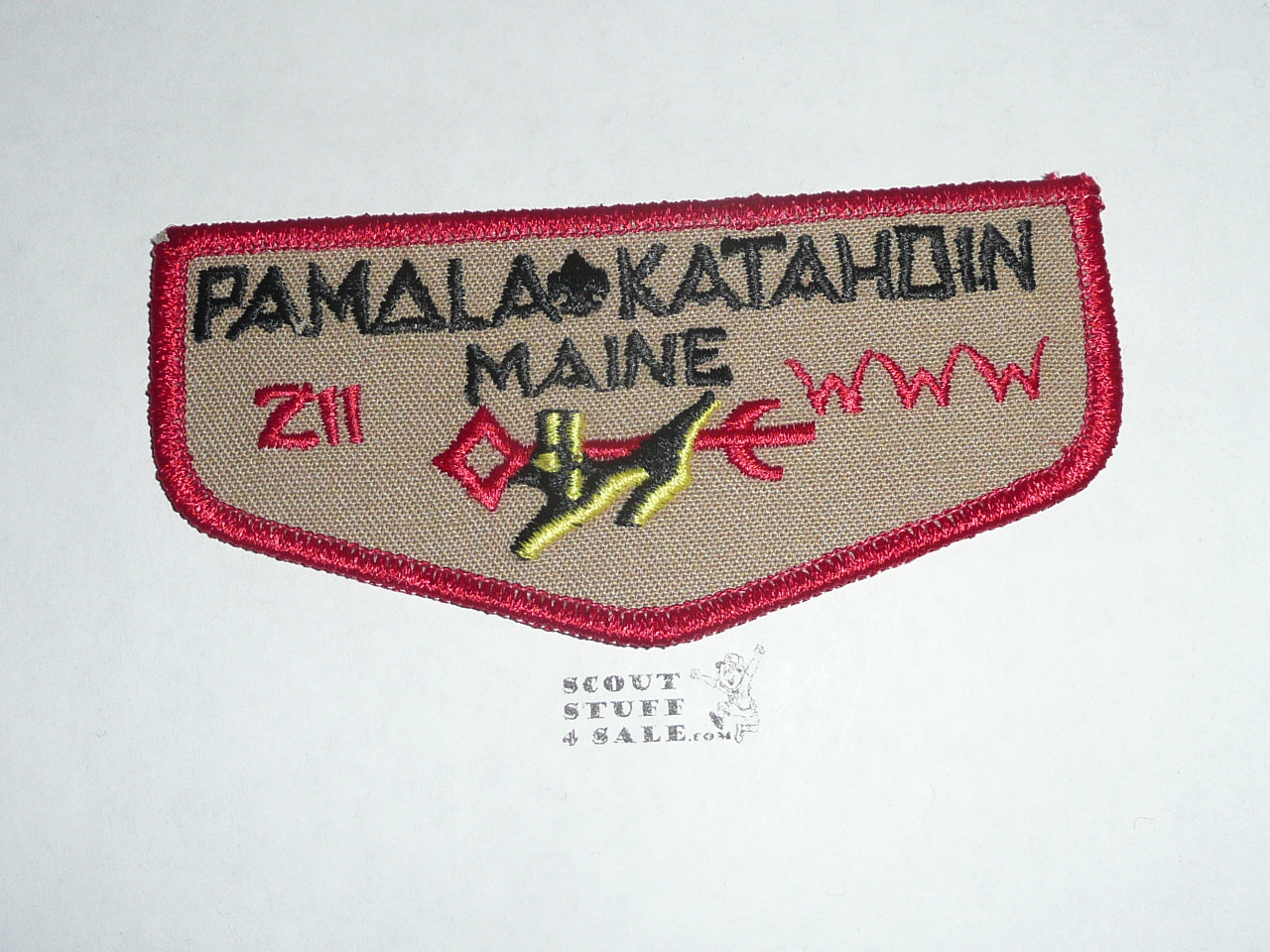 Order of the Arrow Lodge #211 Pamala - Katahdin f5 Flap Patch