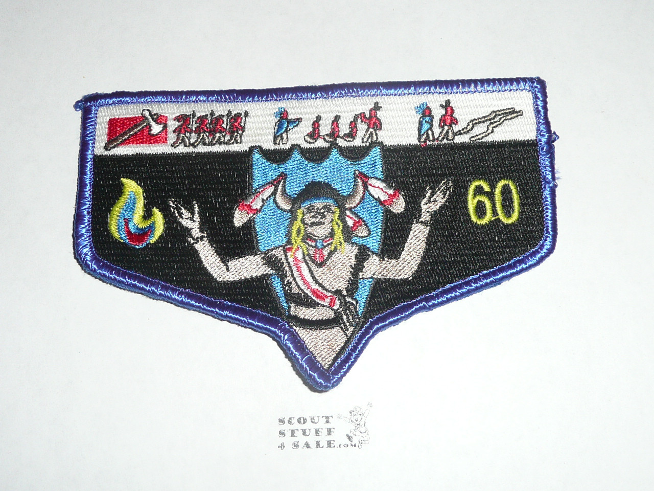Order of the Arrow Lodge #60 Aina Topa Hutsi s20 Flap Patch