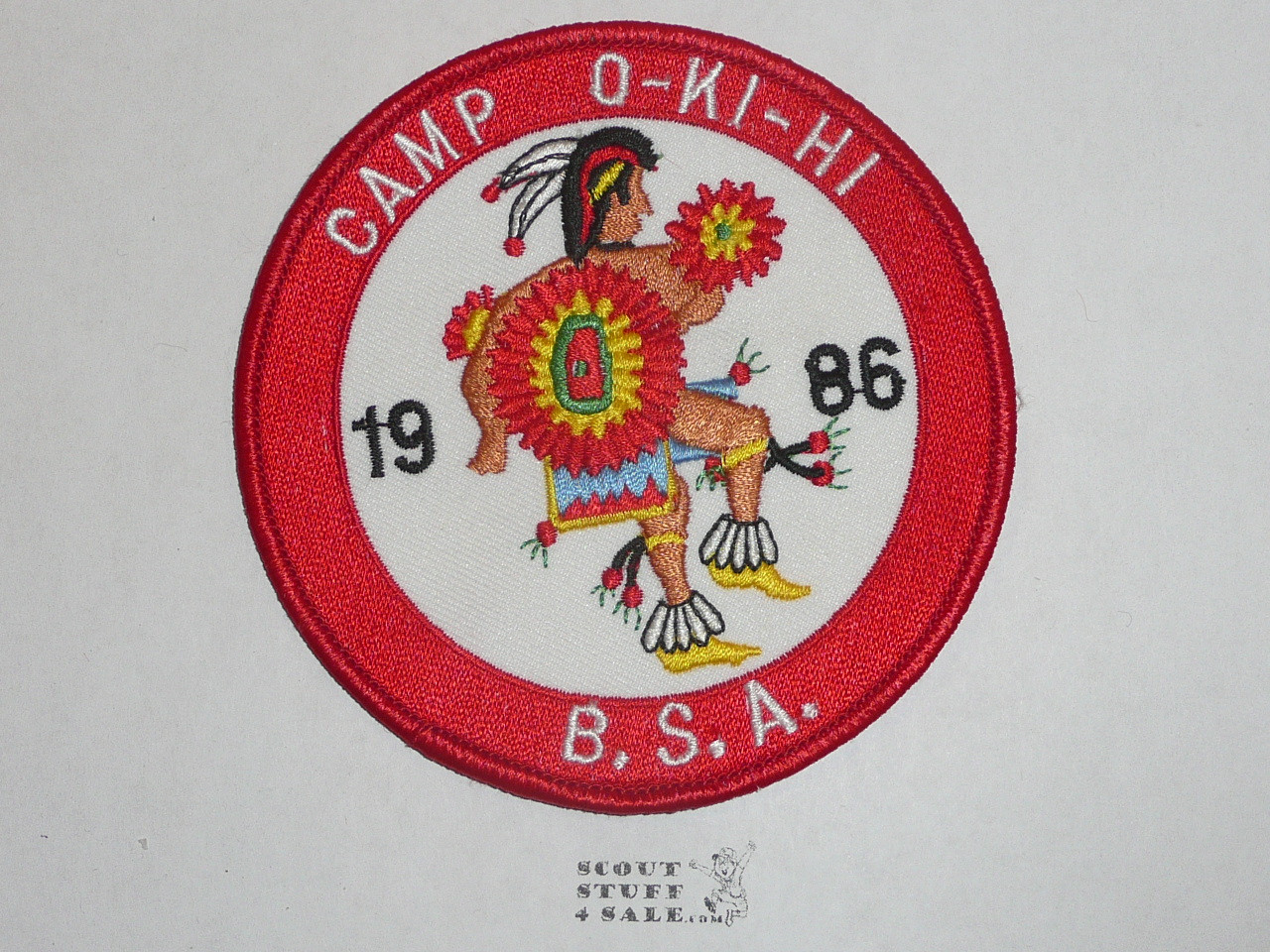 Camp O-Ki-Hi Patch, 1986